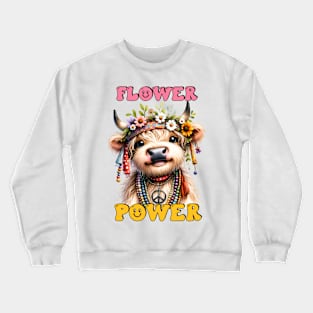 Flower Power Crewneck Sweatshirt